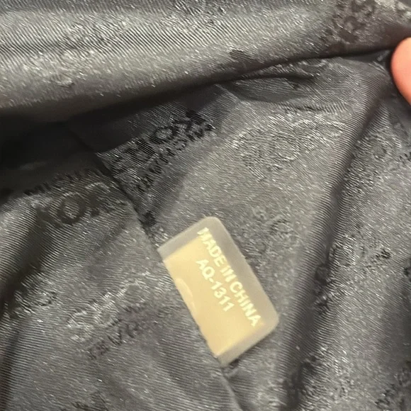 Michael Kors Bag Studded Black Leather Chain Hobo - Picture 14 of 17